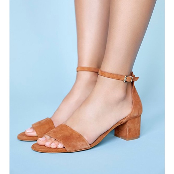 Free People Mariglod Suede Block Heel Sandal - Picture 7 of 7